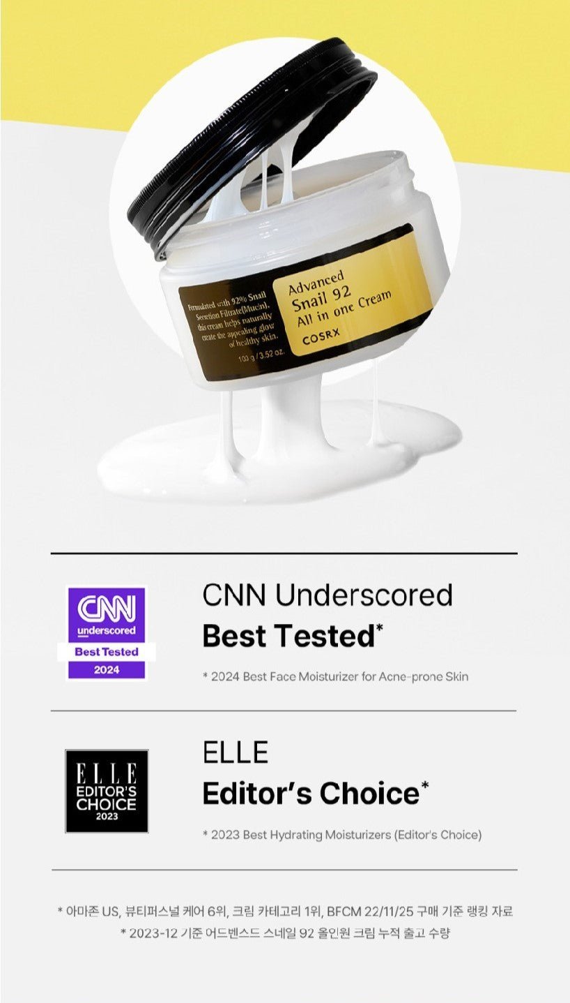 COSRX Advanced Snail 92 All In One Cream