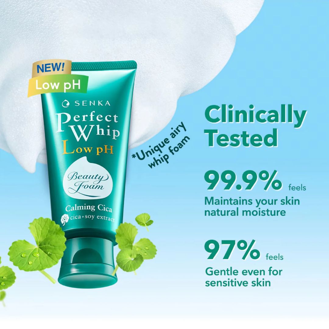 Shiseido Senka Perfect Whip Low PH Calming Cica
