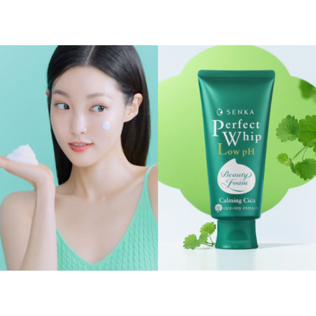 Shiseido Senka Perfect Whip Low PH Calming Cica