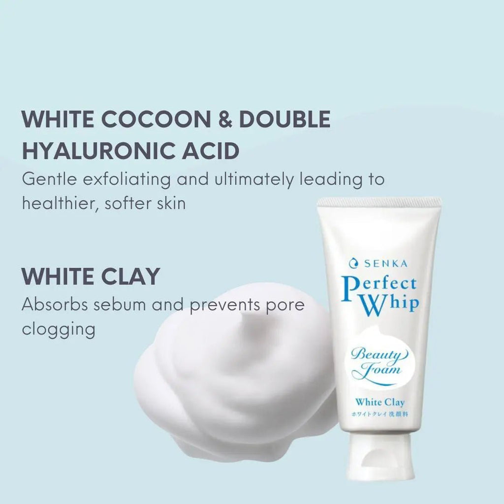 Shiseido Senka Perfect Whip White Clay