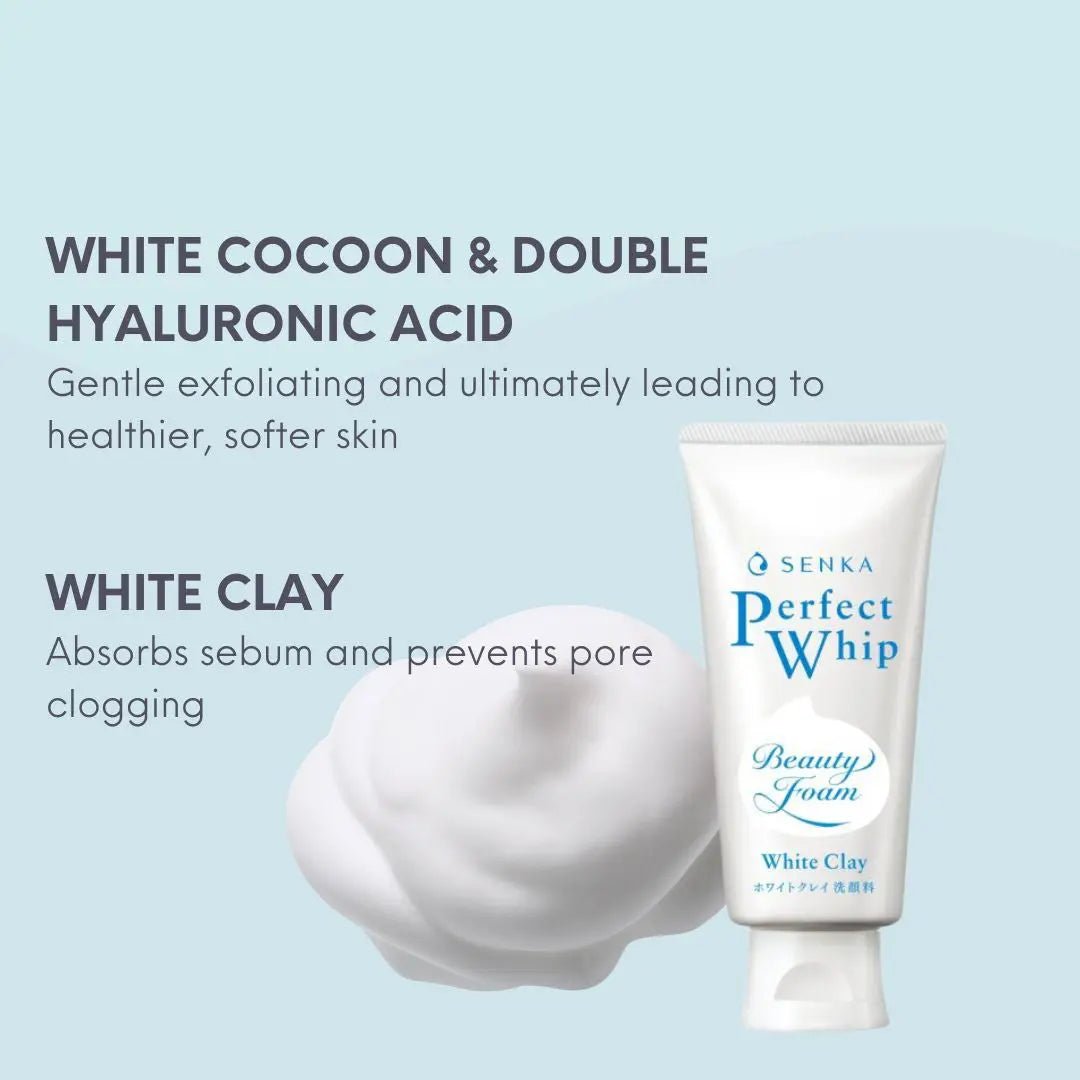 Shiseido Senka Perfect Whip White Clay