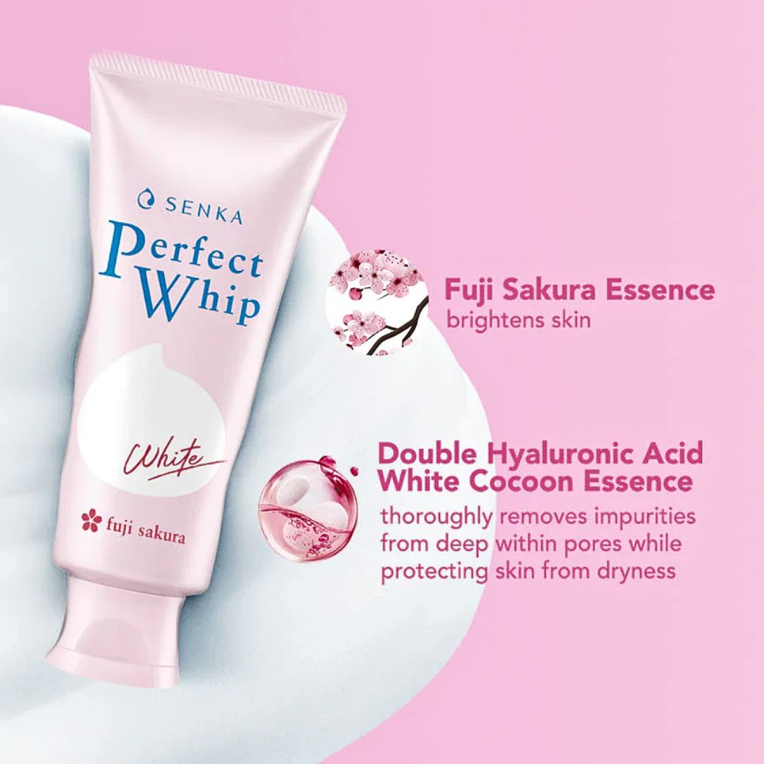 Shiseido Senka Perfect Whip White Fuji Sakura